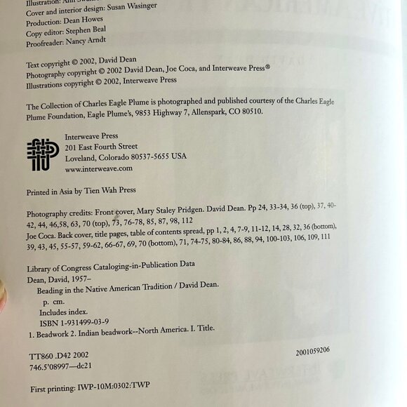 Beading in the Native American Tradition - Dean, David - VG - Picture 9 of 12